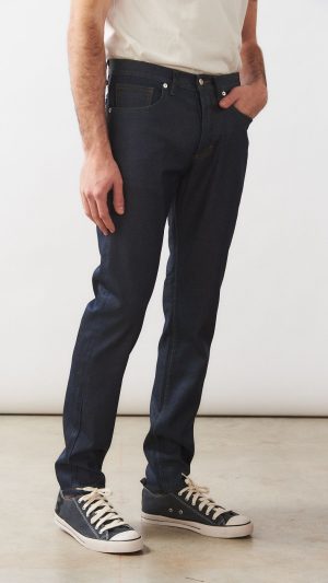 Pantalon Standard Leather Blue
