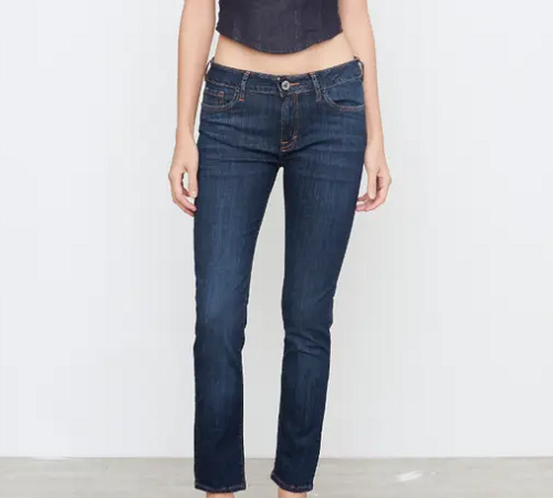 Jean Low Cigarette Blue