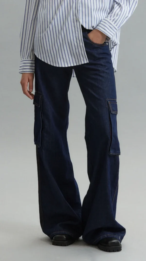 Jeans Cargo Gigi Raw