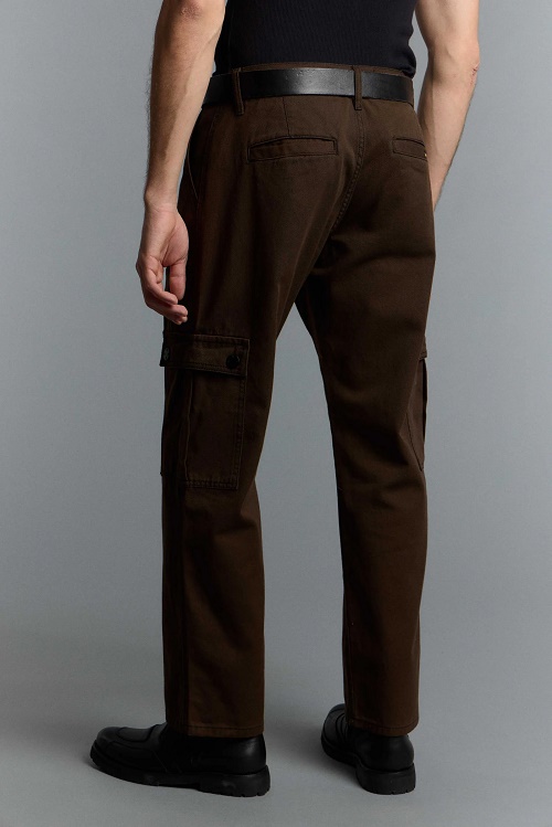 Pantalon Cargo Clash Brown - Imagen 3