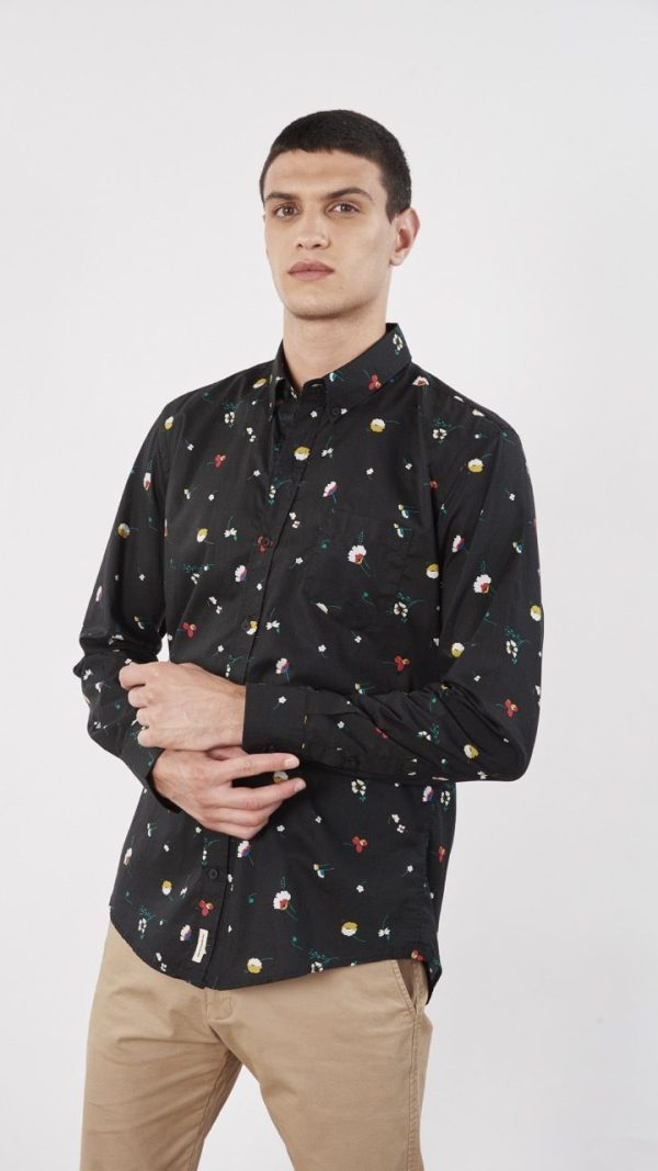Camisa Nolita Black Estampada