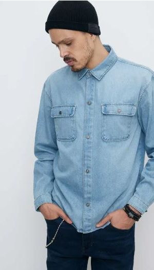 Camisa Storm Light Blue