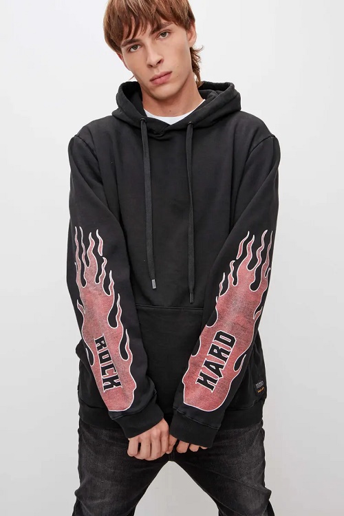 Hoodie Rock Hard