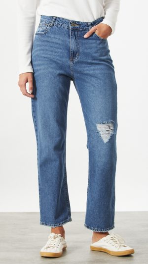 Jean Straight Blueberry