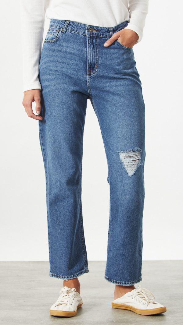 Jean Straight Blueberry
