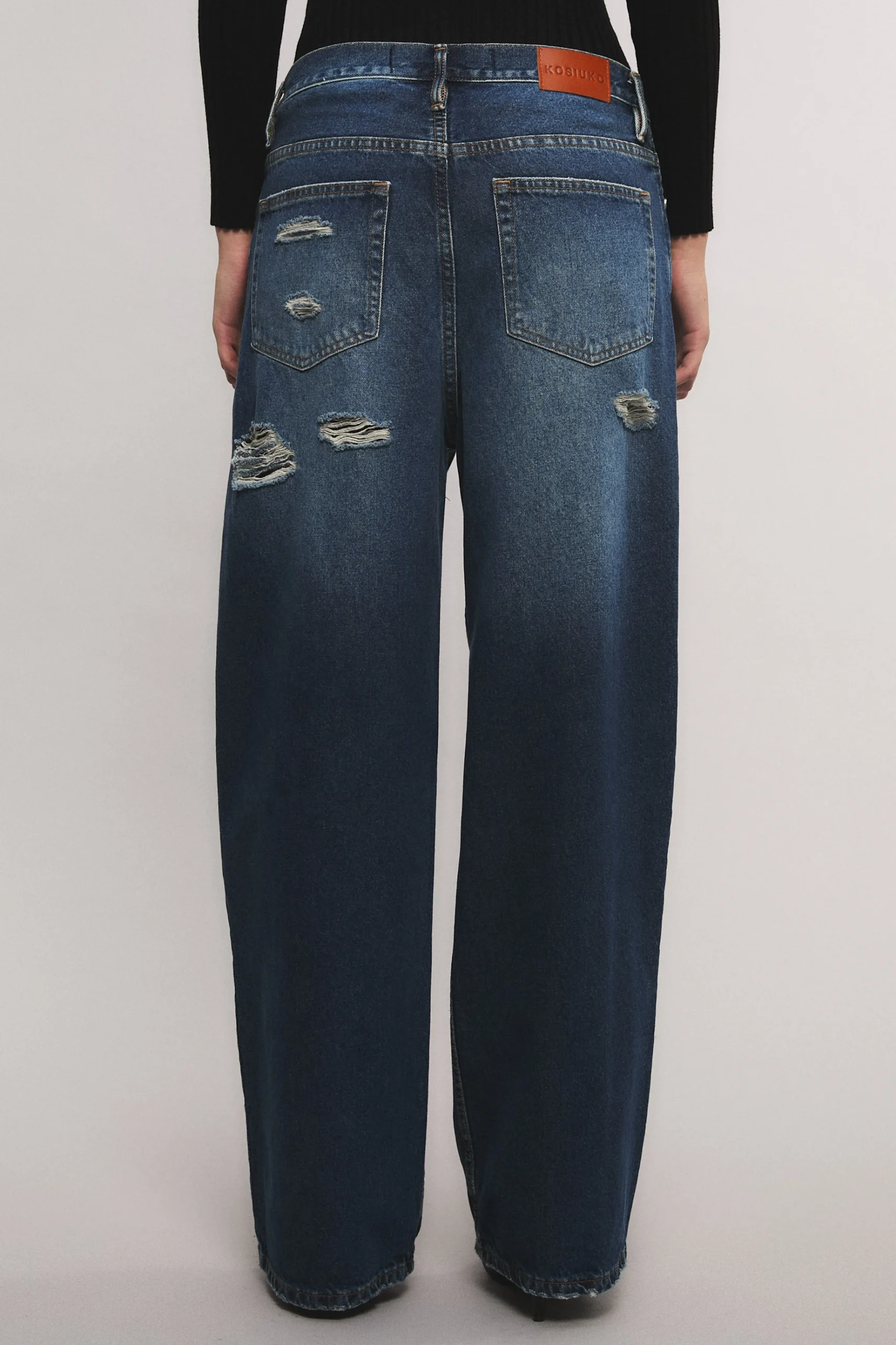 Jean Irony Loose Broken Blue - Imagen 3
