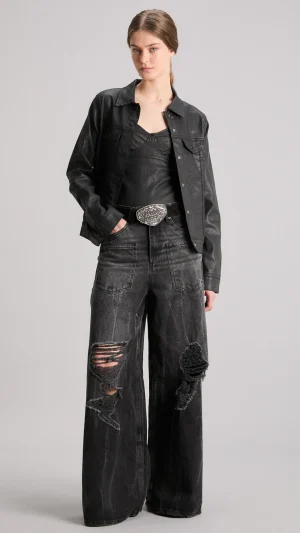 Jean Tokio Loose Black
