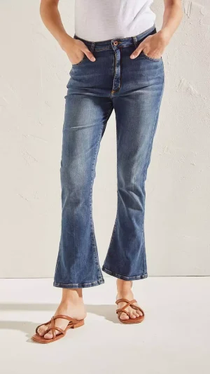 Jean Lucy Petit Mid Rose Used Blue