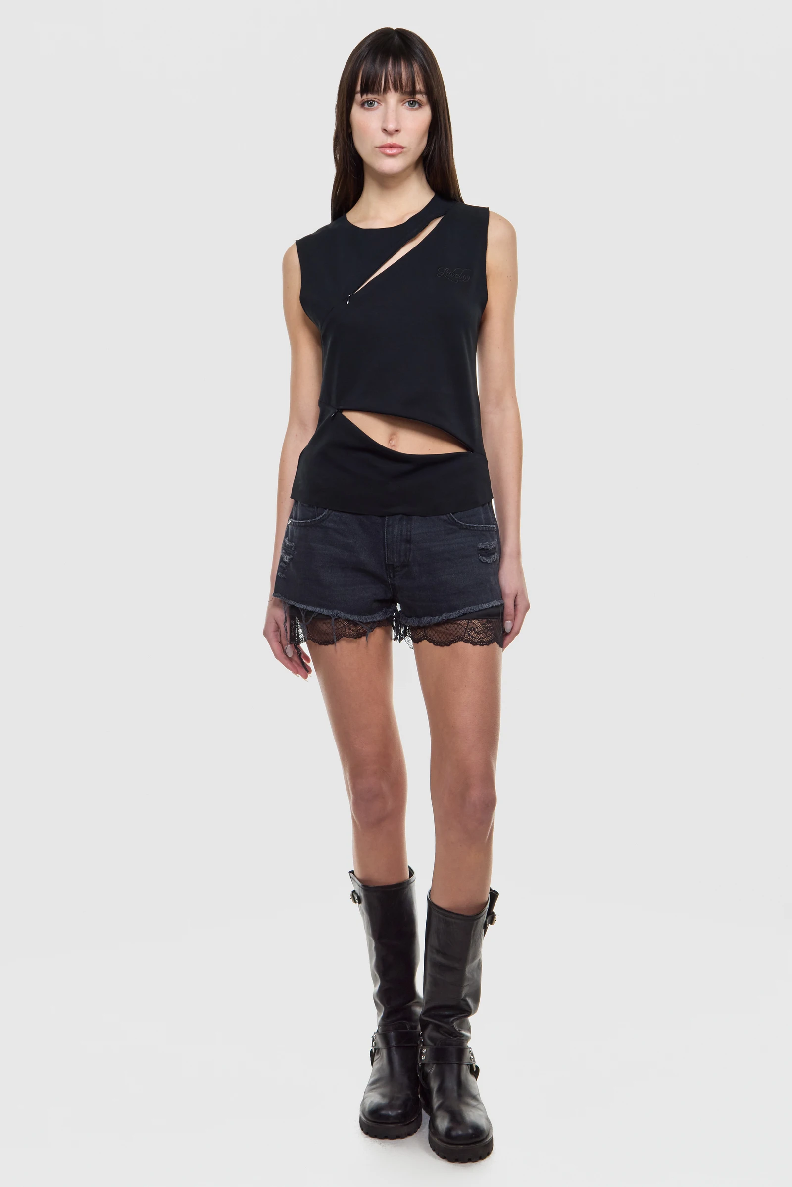 Musculosa Zipper Femme