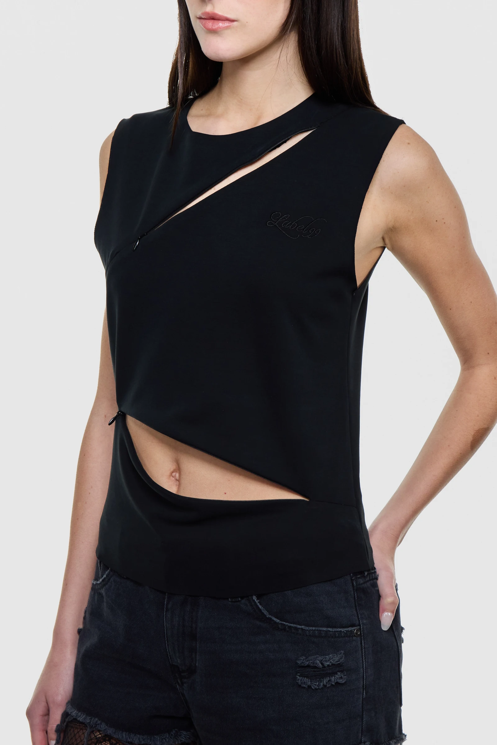 Musculosa Zipper Femme - Imagen 2
