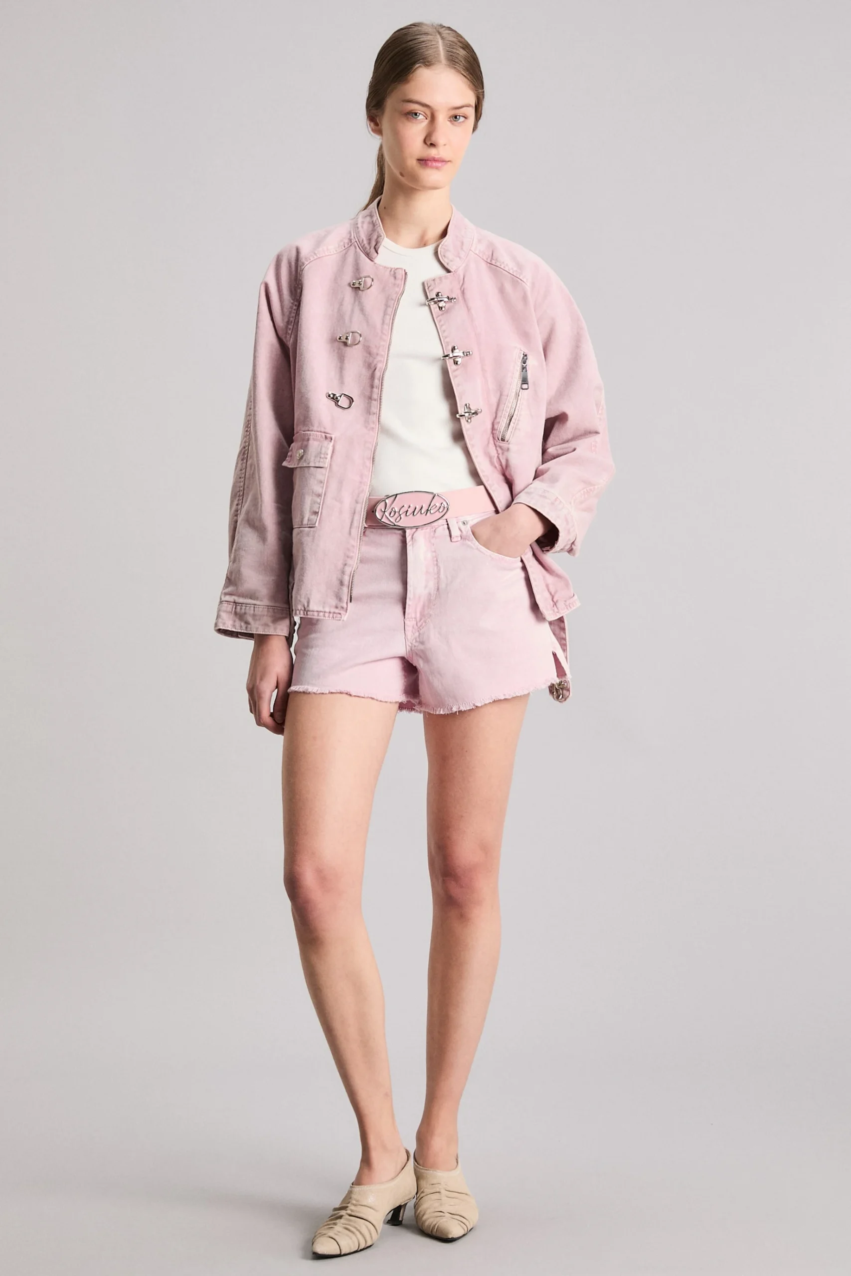 Short Mom Soft Pink