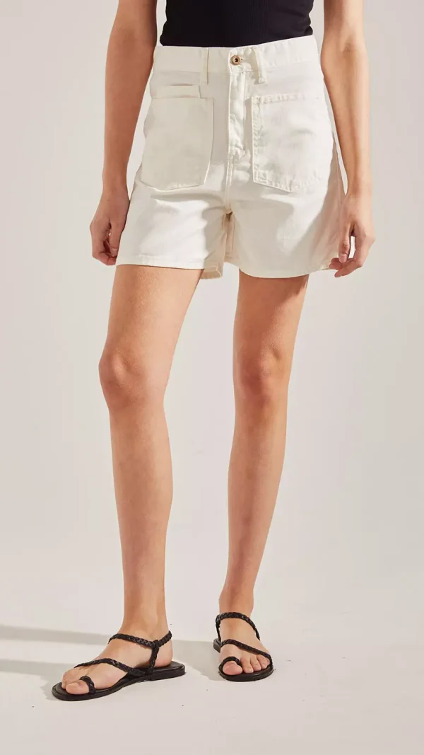 Short Pocket White