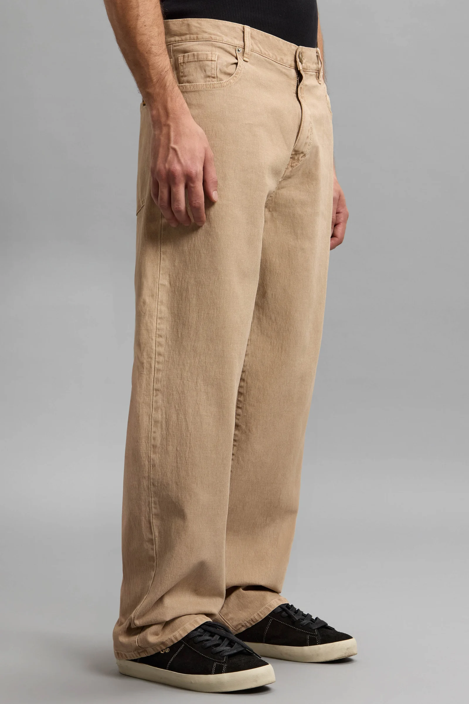 Pantalon Baggy Box Sand - Imagen 2