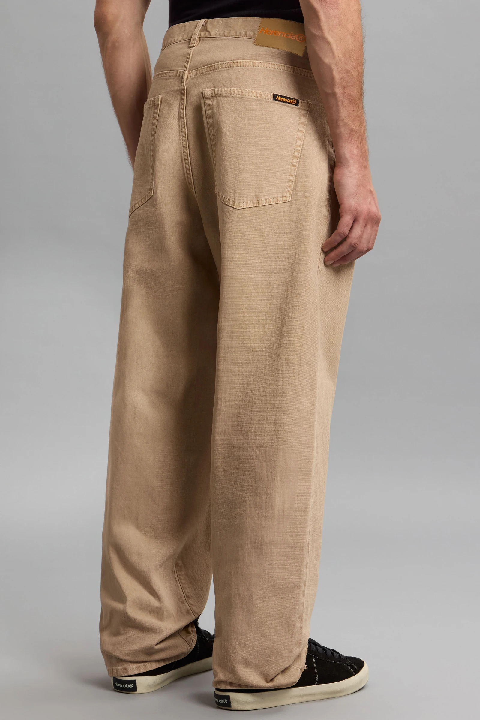 Pantalon Baggy Box Sand - Imagen 3