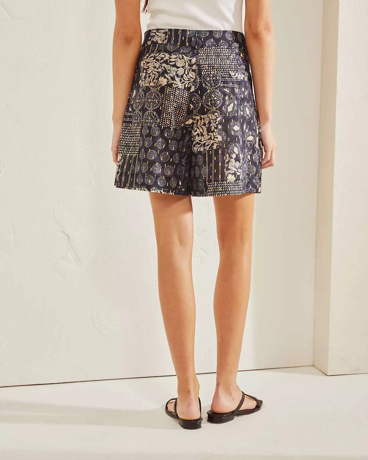 Short Gigi Hanky Blue - Imagen 3