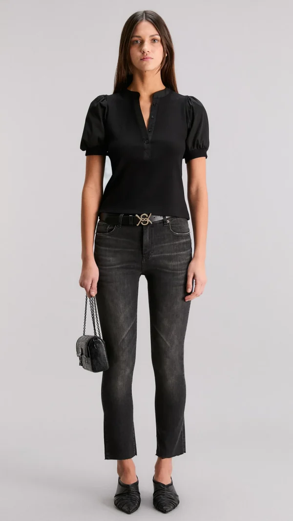 Jeans Cigarette Pure Black