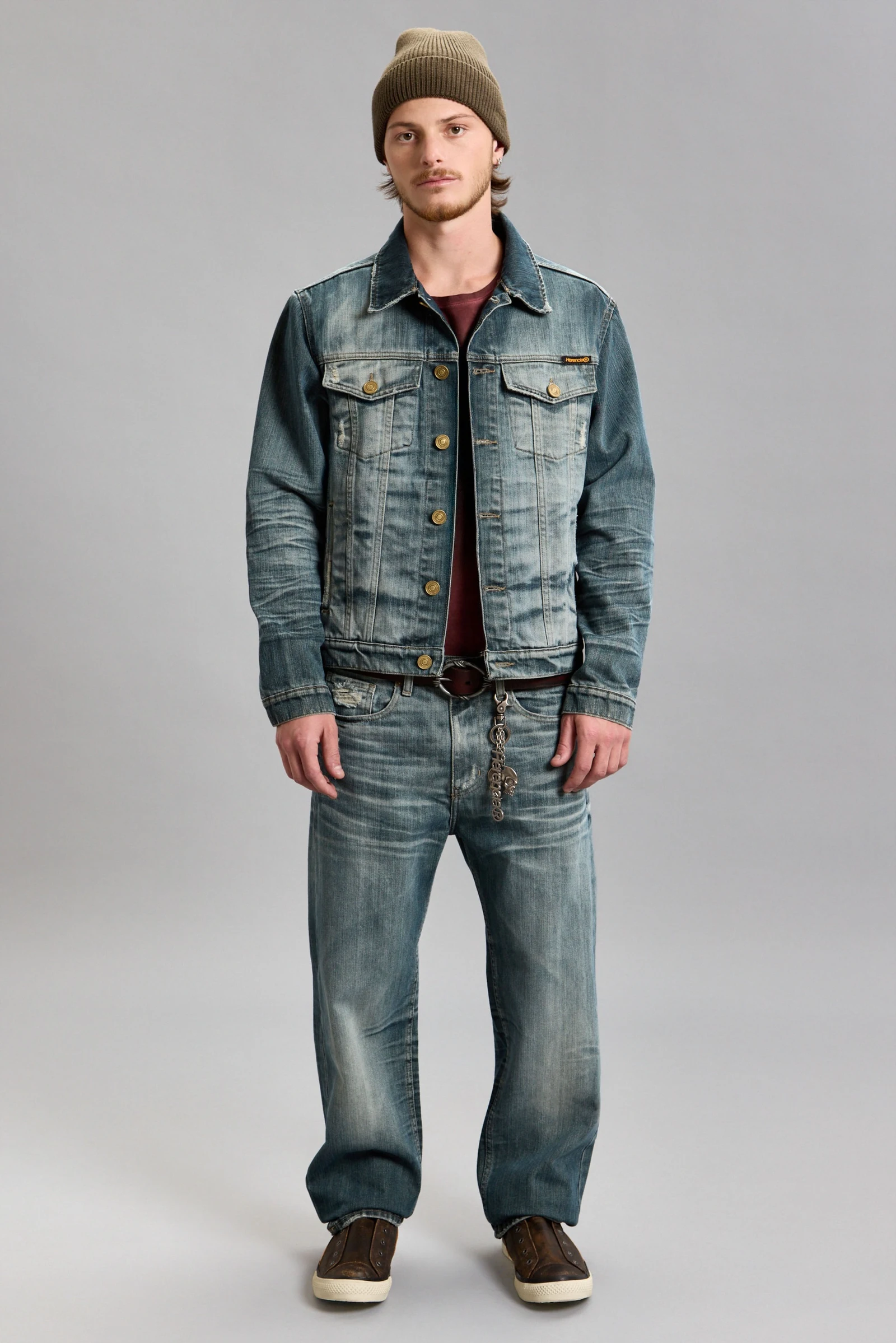 Jeans Saint Vintage Green