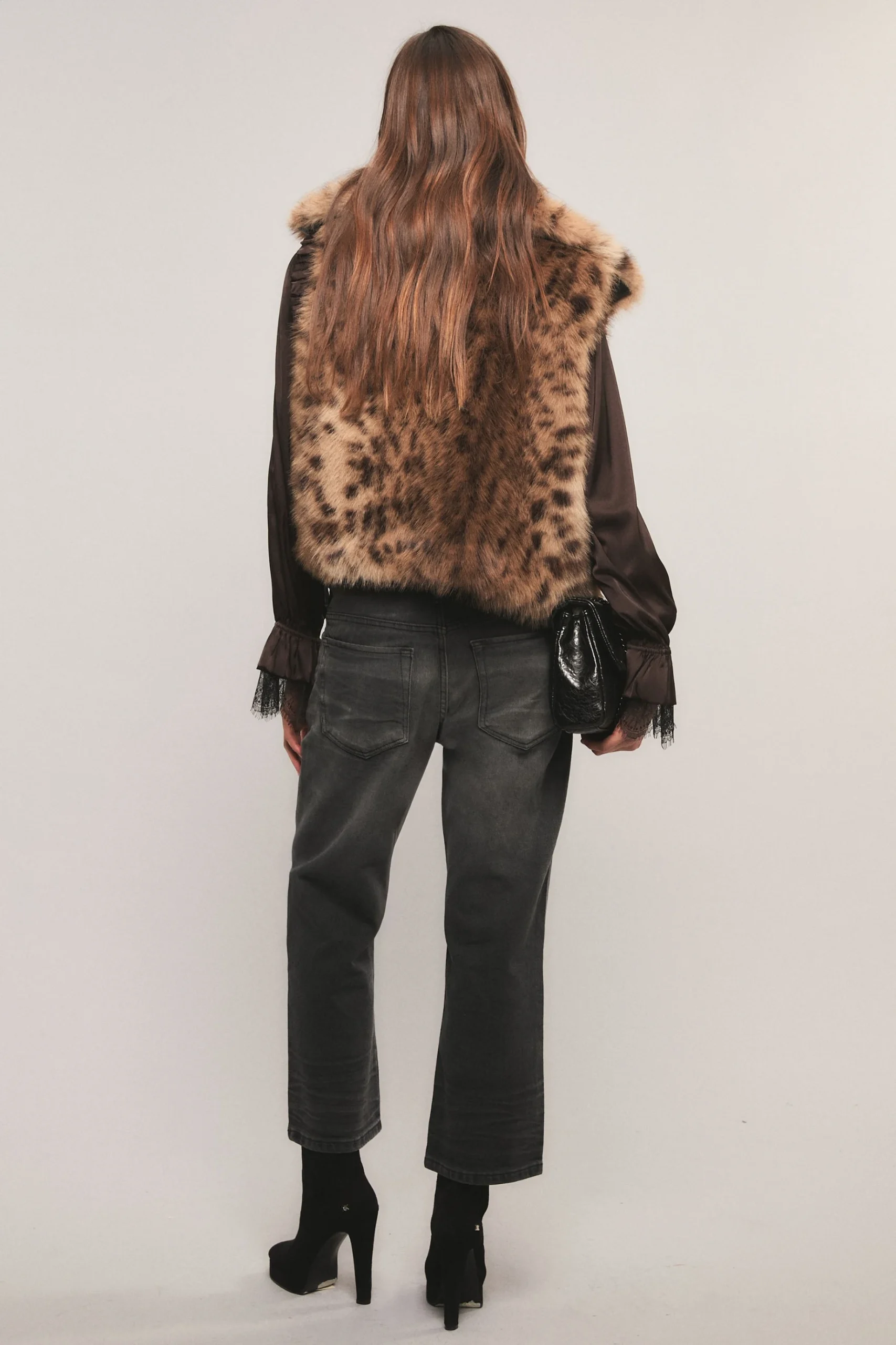 Jean Real Cropped Black - Imagen 3