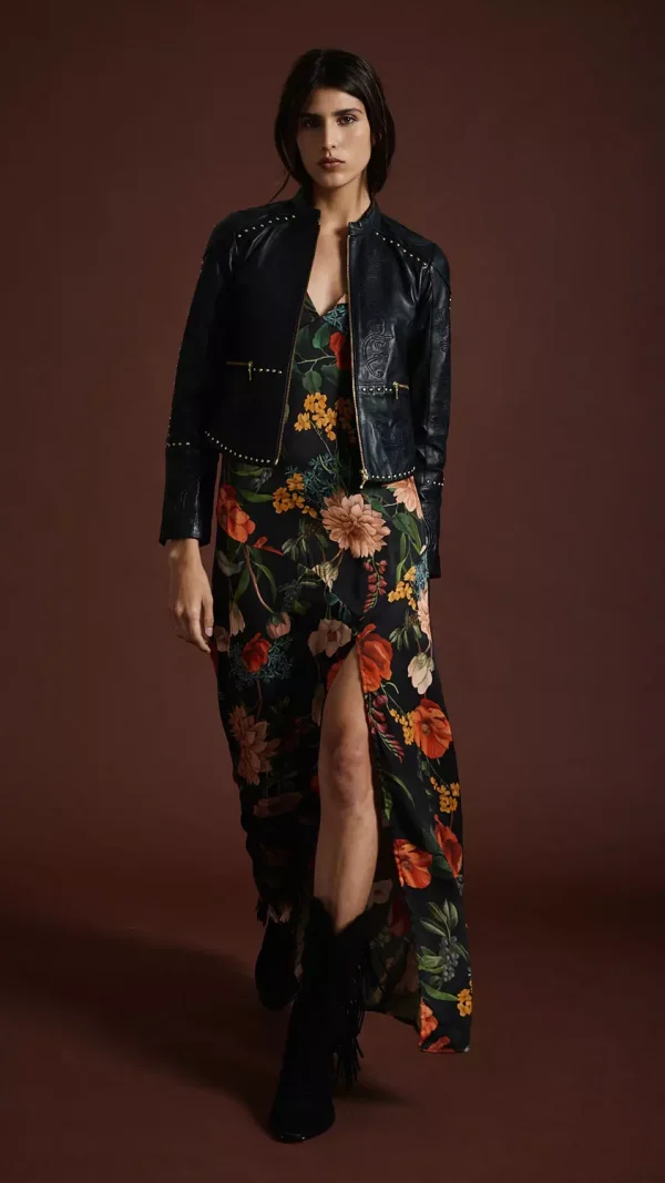 Vestido Moonlit Black Orchid