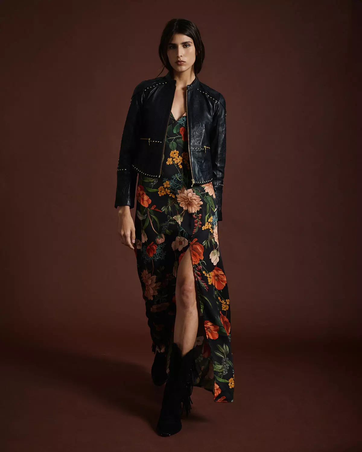 Vestido Moonlit Black Orchid