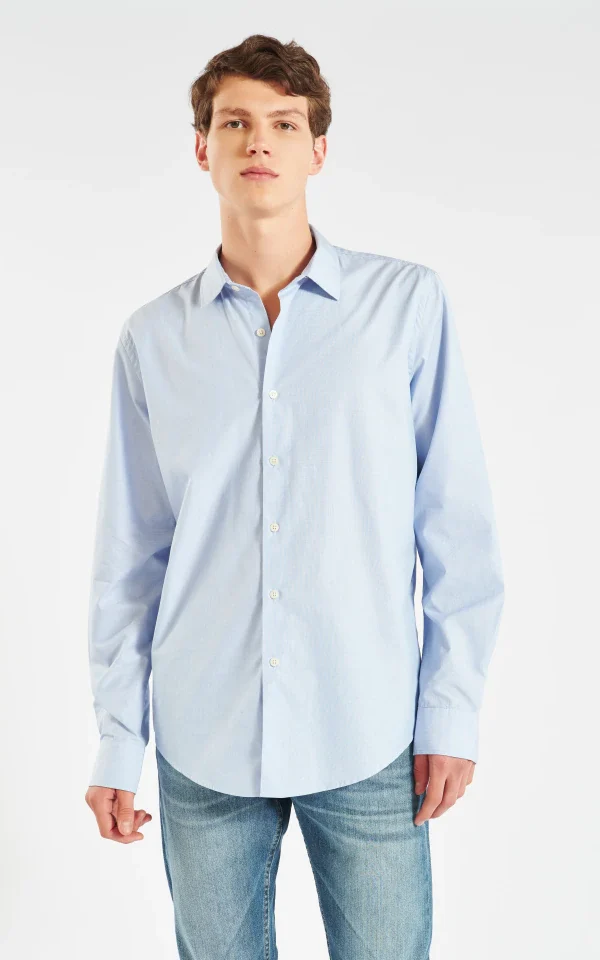 Camisa Cerdena Fil a Fil