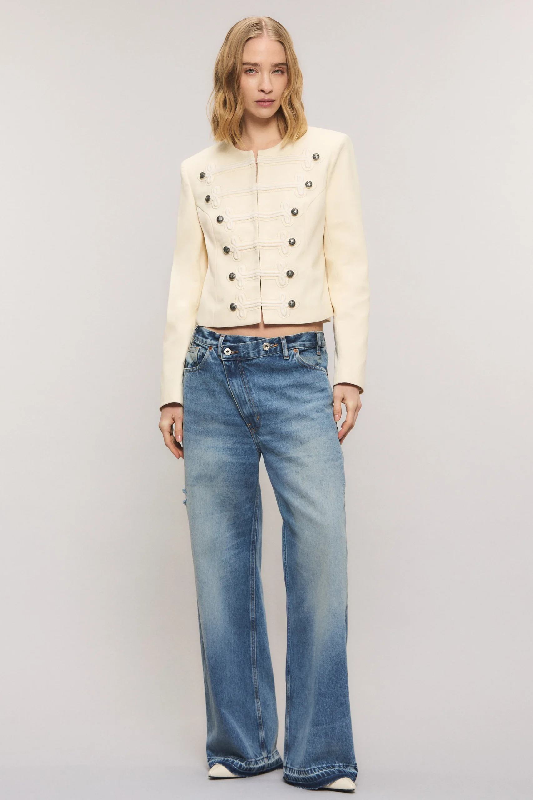 Jeans Eternal Crossed Blue