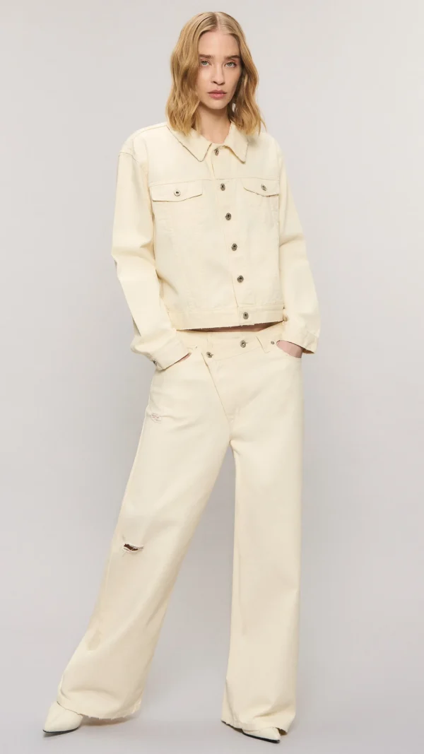 Pantalon Eternal Crossed Ivory