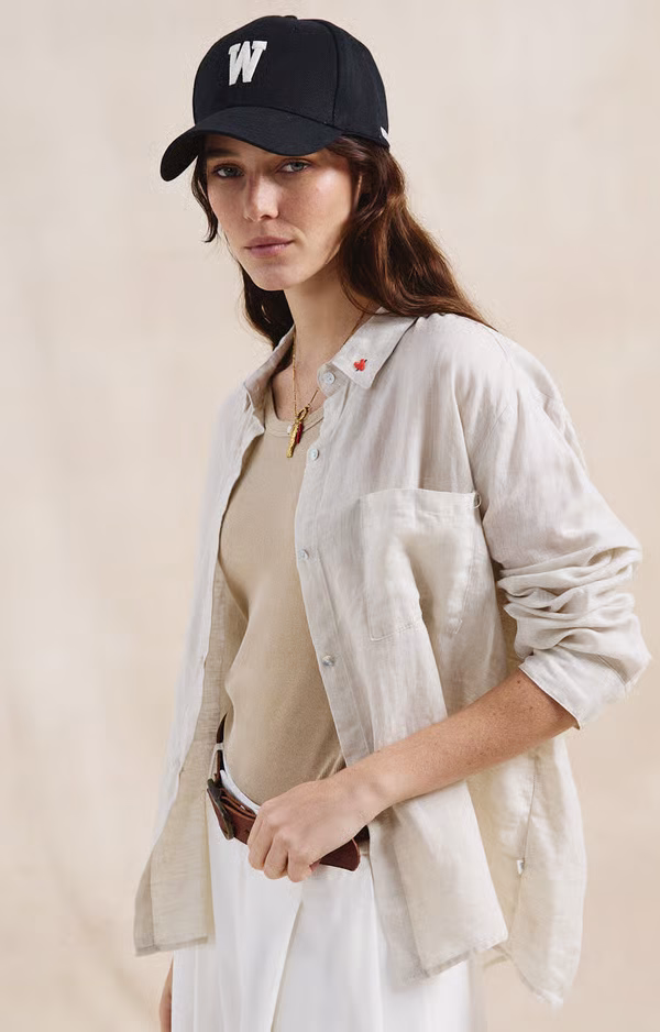 Camisa Aura Over Linen