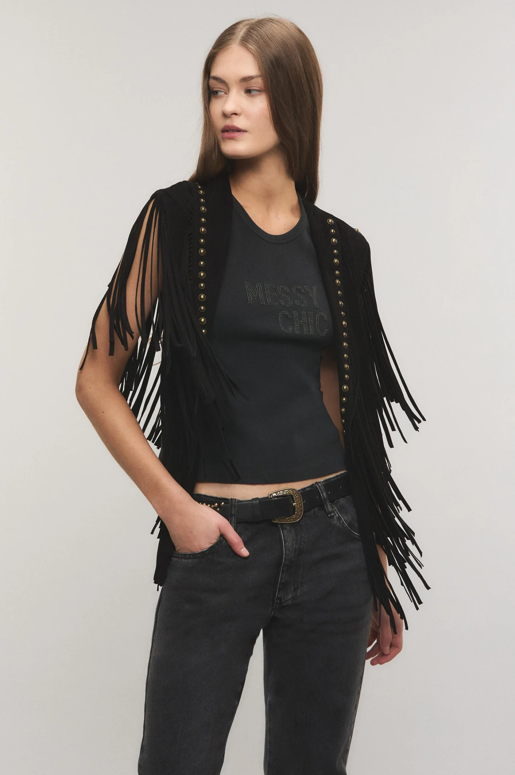 Musculosa Messy Chic
